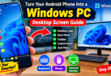 Turn Your Android Phone Into a Windows PC – Desktop Screen Guide