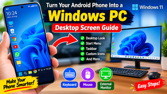 pc into phone