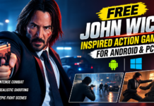 Free John Wick Inspired Action Games for Android and PC